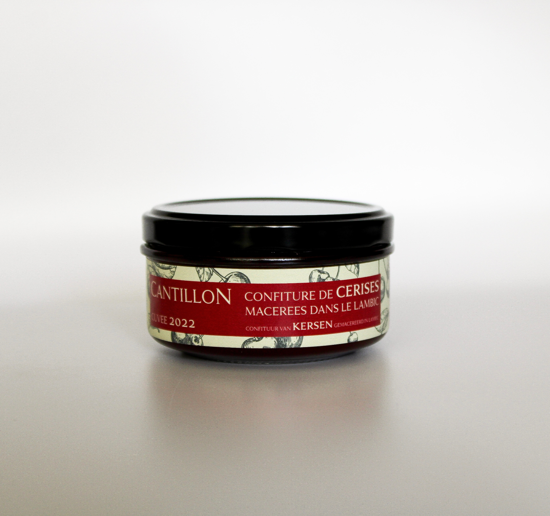 Pot de confiture artisanale Beer Jam à la cerise